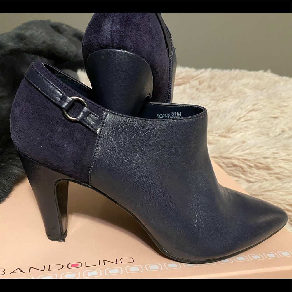 Bandolino Kaeto Ankle Boots in Navy